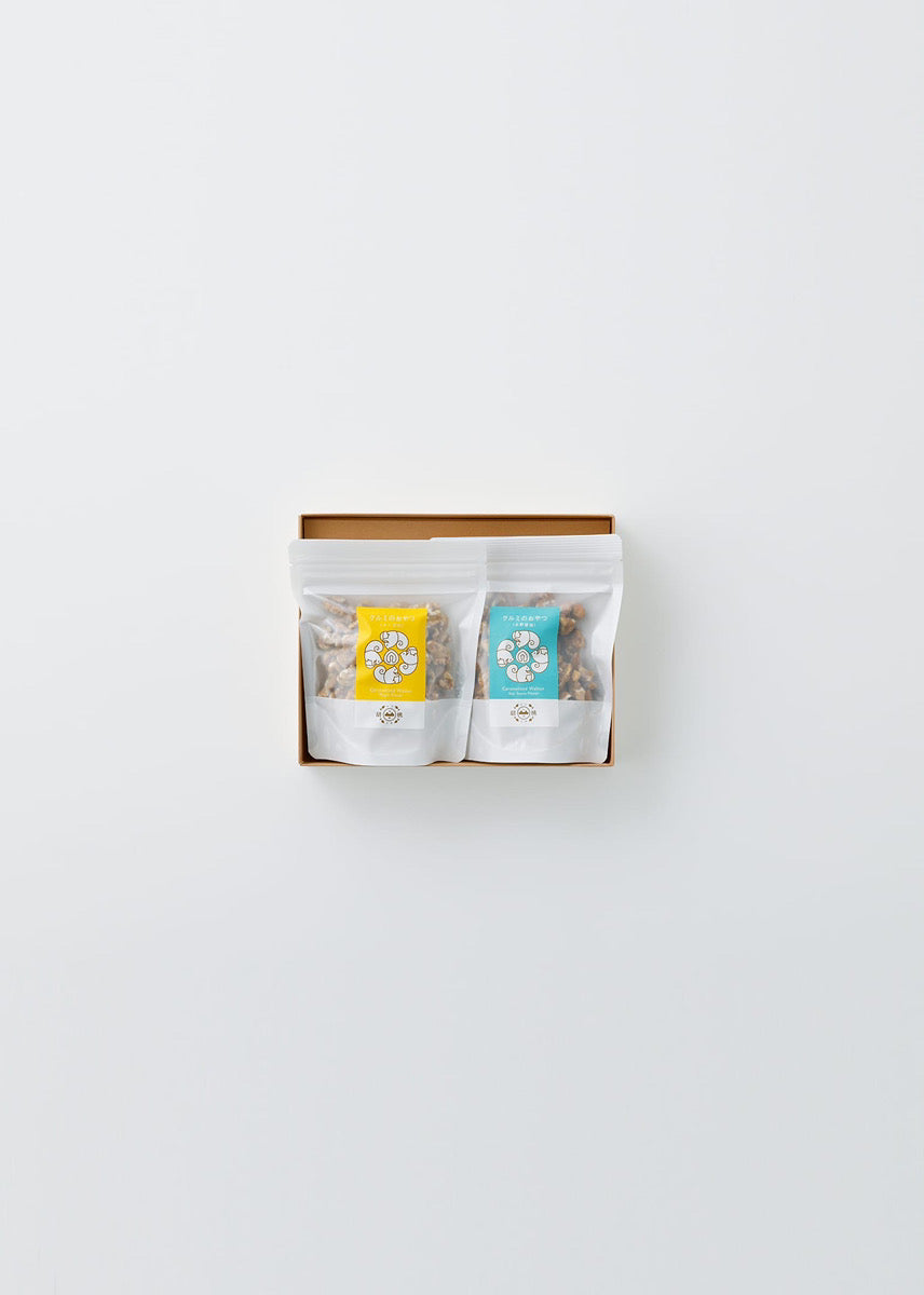 クルミのおやつ120g2種 メープルと大野醤油