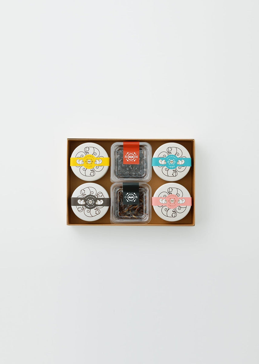 クルミのおやつと昔ながらの佃煮 L